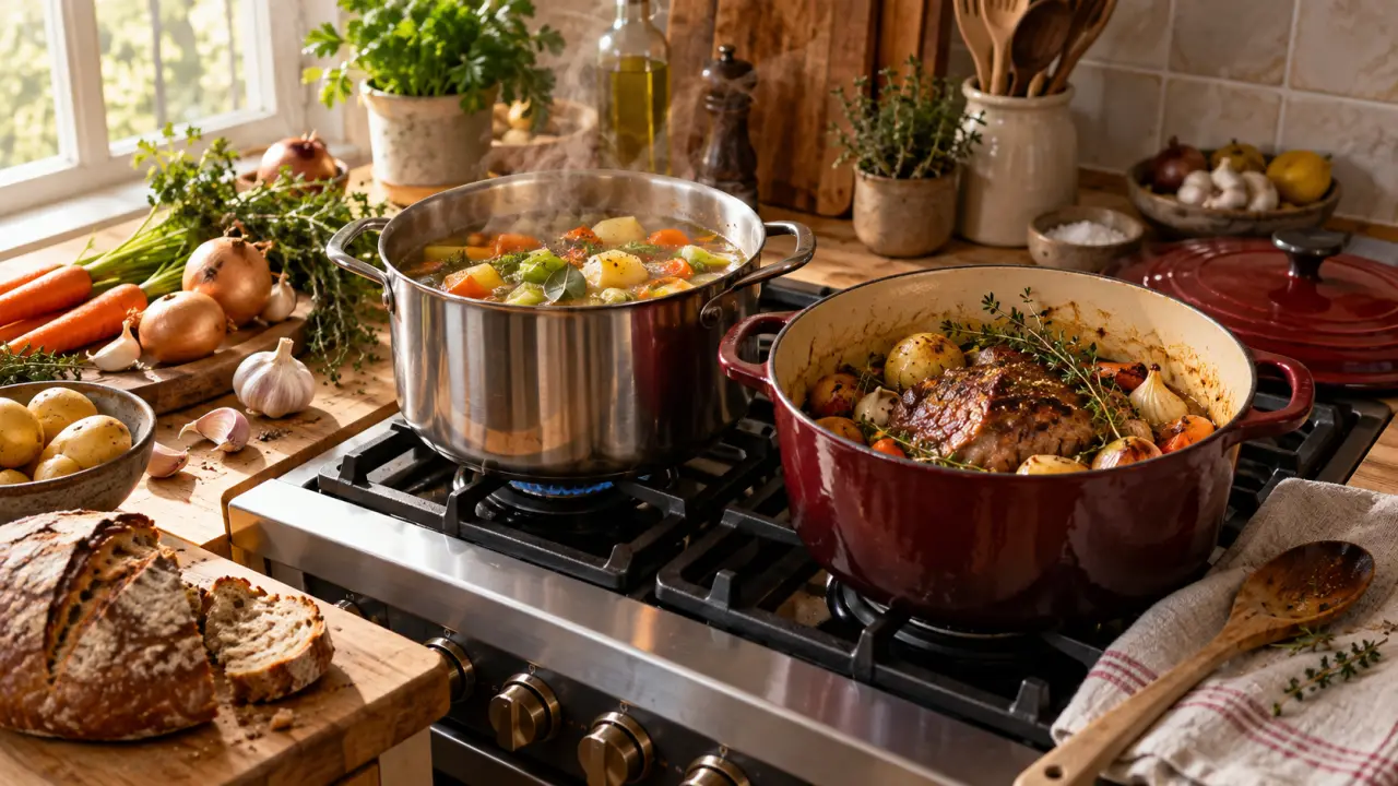 Faitout ou cocotte : lequel choisir pour mijoter, saisir et cuisiner en famille ?