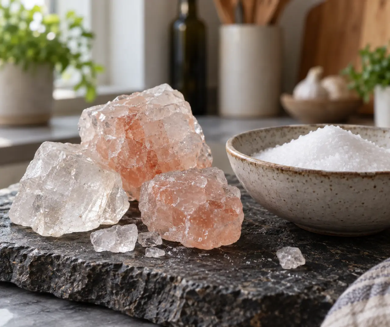 La halite est du sel gemme, mais pas du sel de cuisine