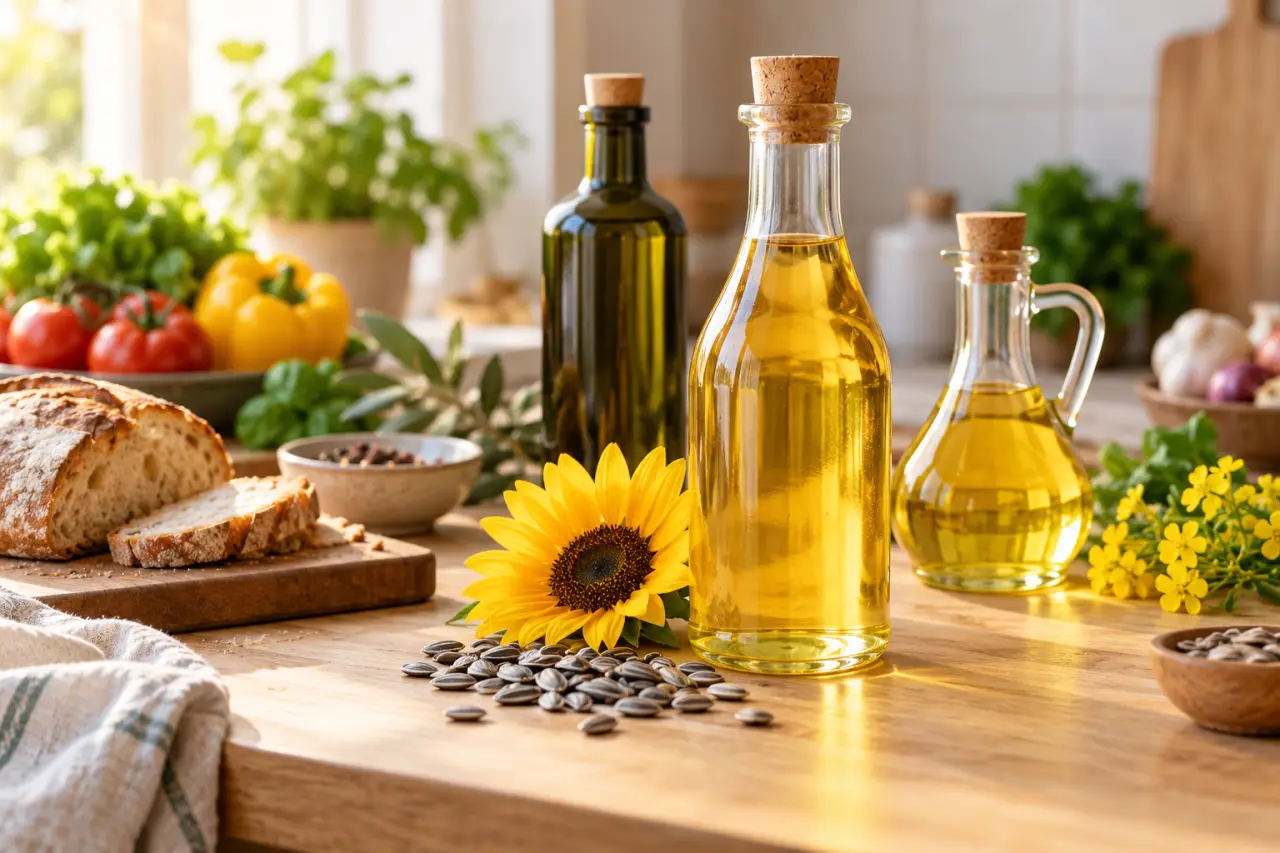 Huile de tournesol : des bienfaits pour la peau, mais pas votre seule huile en cuisine